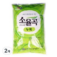 송학곡자 우리밀 누룩, 1kg, 2개