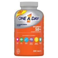 One A Day Women's 50+ Healthy Advantage 원어데이 여성 멀티비타민 50세이상 헬시 어드밴티지 300정, 1개