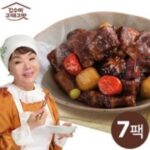 김수미갈비찜 7가지 [KT알파쇼핑]김수미 그때그맛 뼈없는 소갈비찜 500g*7팩, 500g, 7개 외 추천TOP