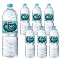 농심 백산수, 2L, 6개