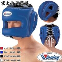 FG-5000 위닝 복싱 헤드기어 헤드가드 풀 페이스 타입(경량) FG5000 WINNING boxing Headgear Full-Face Guard Type, 블루/XL, M