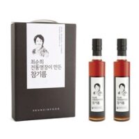 최순희 전통명장이 만든 참기름 300ml x 2p 선물세트, 1세트