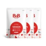 비앤비섬유세제2100 인기 상품  비앤비 젖병세정제 액상형 리필, 500ml, 3개  외 BEST7