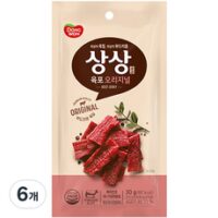  상상육포 오리지널, 30g, 6개 