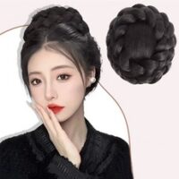 가채 BEST 7가지 선정, 하이유니 엘레강스 프린세스 똥머리 만두머리 당고머리 가채 올림 머리 헤어 피스 부분 가발, #2, 1개