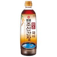 국간장 BEST 7가지 선정,  샘표 맑은 조선간장, 930ml, 1개