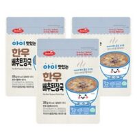 아기국 HOT 7가지 선정, 베베스트 아이 맛있는 한우국, 배추된장국, 3개, 200g