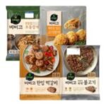 비비고셰프컬렉션 BEST 7가지 선정,  비비고 모둠잡채＋계란옷입은 고기완자＋한입떡갈비＋바싹불고기, 322g, 2개