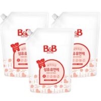 비앤비 섬유유연제 자스민 앤 로즈 리필, 1500ml, 3개 외 아이보브섬유유연제 인기 상품 BEST 7가지