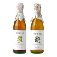 윤혜숙참기름 7가지 저온압착 청년참기름+청년들기름 세트, 청년참기름+청년들기름 셋트, 1개, 350ml 외 추천TOP