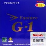 점착러버 HOT 7가지 선정, 니타쿠 파스탁 G-1 탁구러버 흑색특후(2.0mm) 흑색맥스(2.2mm), 검정