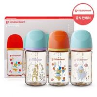 더블하트젖병3세대 7가지 더블하트 모유실감 3세대 PPSU 디어프렌즈 240ml 트리플팩, 서커스베어&블루밍가든&하늘을날꼬양, 1세트 외 인기BEST