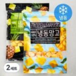 딜라잇가든 냉동 파인애플 청크 1kg + 냉동 망고 1kg (냉동), 2세트 외 딜라잇풀 추천 상품 TOP 7가지 상품평 내돈내산 정리